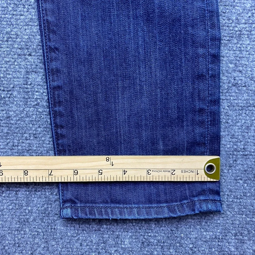 Lucky Brand 121 Heritage Slim Jeans Mens 29x30 Dark Wash Candiani Denim 7M12119